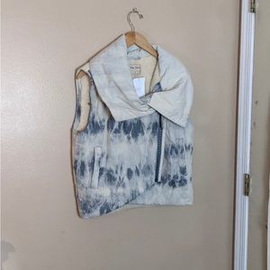 NWT Free People Just a Little Puffer Sherpa Vest